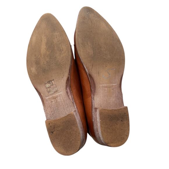 Free People Royale Flat In Luggage Brown - Picture 12 of 12